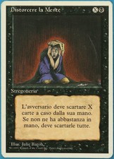 Mind Twist (WB) Revised (ITALIAN) HEAVILY PLD Black Rare CARD (185818) ABUGames