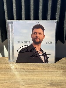 CALUM SCOTT - BRIDGES  CD + LIMITED SIGNED ART CARD AUTOGRAPHED