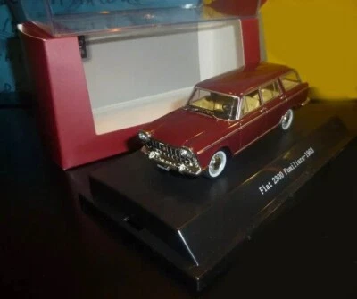 1/43 STARLINE Fiat 2300 Familiare 1963 bordeaux rosso red rouge rot rojo estate - Immagine 1 di 3