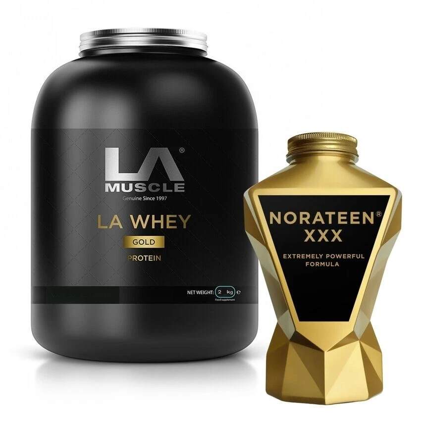 LA Whey 2kg + Norateen XXX - RRP £370 - Image 1 of 1