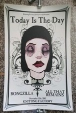 TARA MCPHERSON TODAY IS THE DAY/BONGZILLA CONCERT POSTER 2002 LTD #47/300 RARE!