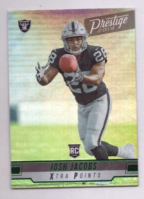 2019 Panini Prestige - Rookie Josh Jacobs #240 Xtra Points Green (RC) - Image 1 of 2