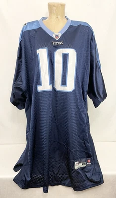 Vince Young Tennessee Titans Jersey Size 60 62" Reebok On Field NFL Football - Image 1 of 4