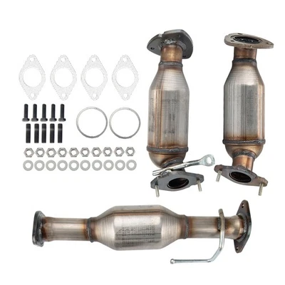 催化转换器 适用于雪佛兰 Traverse/GMC Acadia/Buick Enclave 3.6L 3 件套 — 第 1/4 张图片