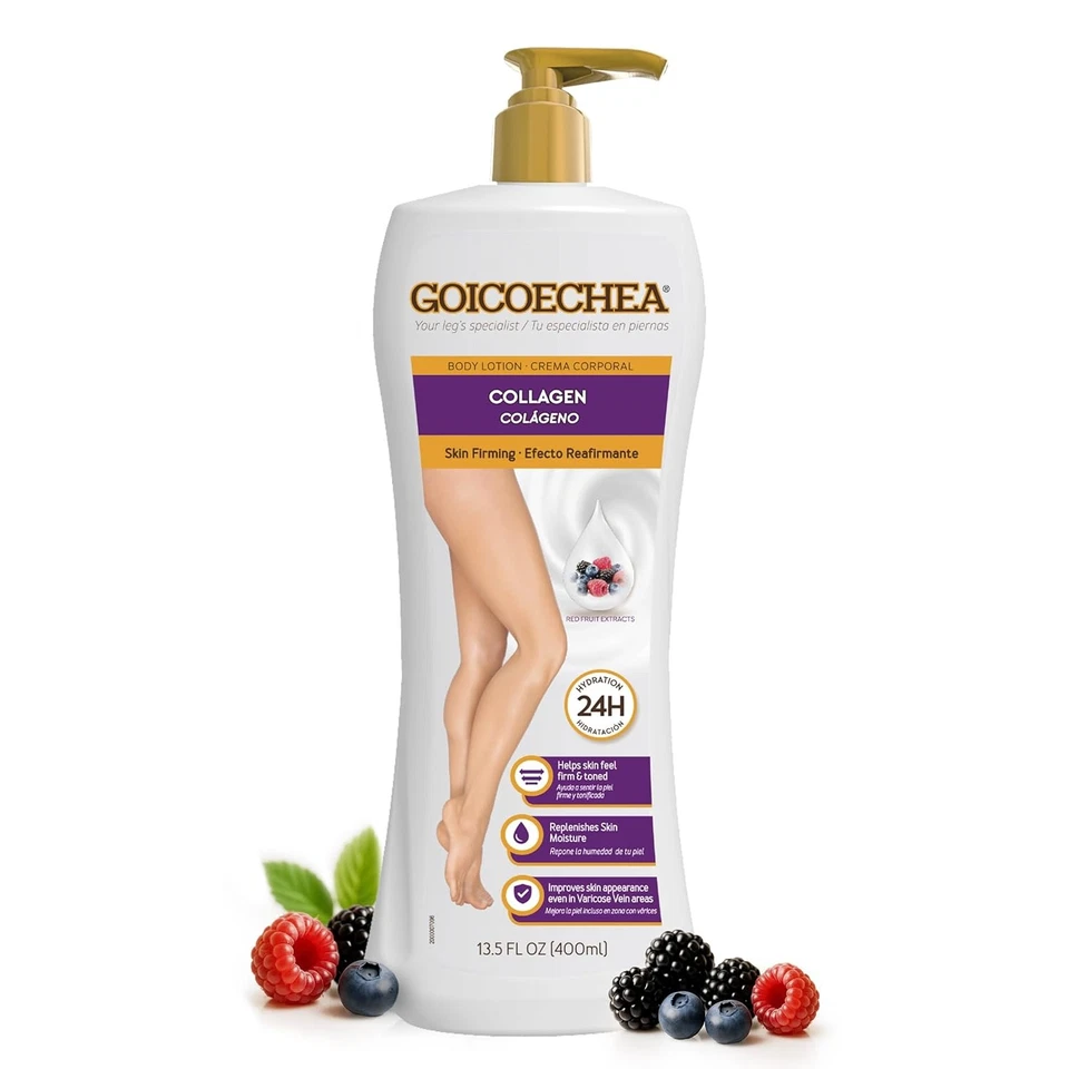 Crema Reafirmante Piel | Loción Corporal con Colágeno Elastina para Mujer, Tonificada Piel y Foto 1 de 4