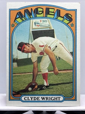 1972 Topps - Clyde Wright #55 In1576 - Image 1 of 2