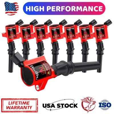 8Pcs Ignition Coils For Ford F150 Multispark Blaster Epoxy 4.6L 5.4L 6.8L DG508 Foto 1 de 4