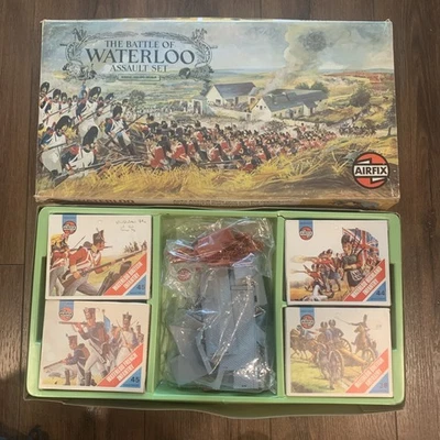 Airfix - Juego de Asalto Batalla de Waterloo - De Colección Con Caja, Fotos Para Más Detalles Foto 1 de 4