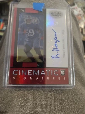 2016 Panini Gala Cinematic Rookie Signatures RED 2/5  Reggie Ragland Auto RC - Image 1 of 4