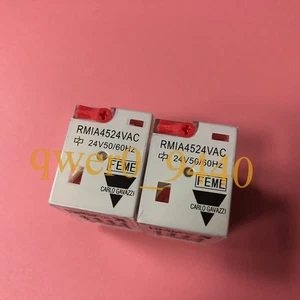 2pc New CARLO GAVAZZI Intermediate Relay RMIA4524VAC - Picture 1 of 4