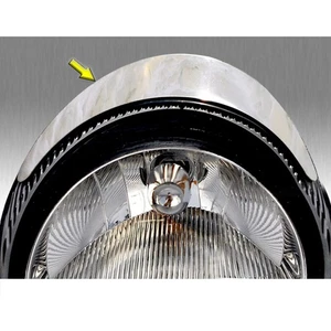 Polished Head Light Accent Trim 2pcs (fits: 2002-06 Ford Thunderbird Coupe/Conv) - Picture 1 of 4
