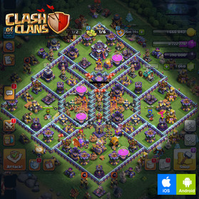 TH15 Maxed Defense & Wall ⚔️ 86-88-60-65-39 Heroes 🔥Good Equipment