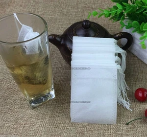 New Reusable Bags Bath Soap Herbs Tea Drawstring 7X9CM 100-Pack Cotton Muslin xc - Picture 1 of 3