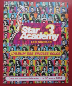 STAR ACADEMY 3 (ÉLODIE FRÉGÉ - MICHAL) - PLAN MEDIA "LES SINGLES" - Picture 1 of 2