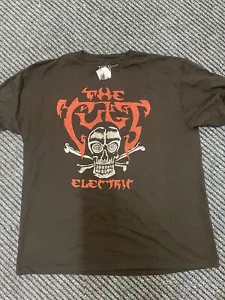 CULT Electric Skull T-Shirt New *Officially Licensed* Size XL - Picture 1 of 3