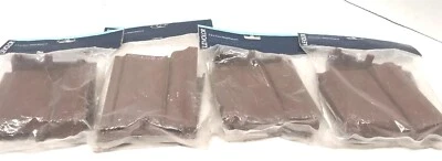 Lote de 4 LECOLOR 2 Piezas 2.5 en Imitación Madera Devoluciones Nogal 929826 (8 Total) Foto 1 de 4