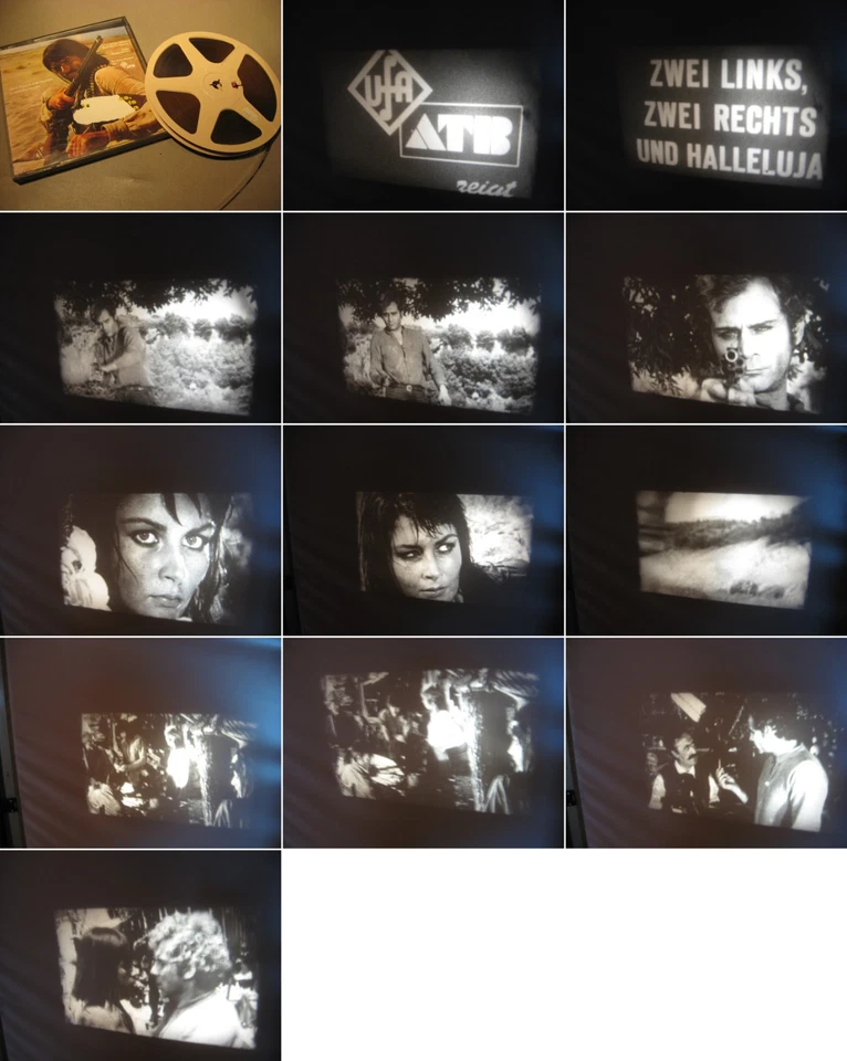 Super 8 mm Film mit Ton.Zwei für ein Halleluja 2.Teil.Italo Western films - Bild 1 von 1