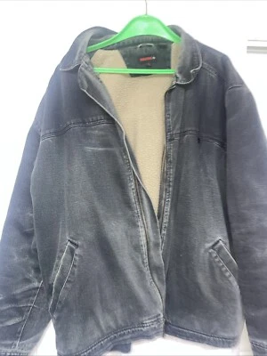 Wolverine Men's Size Xxl Denim Jacket Cotton Vintage Used - Image 1 of 4