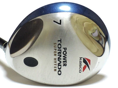 Palos de golf madera de calle #7 KASCO POWER TORNADO Super Hyten Flex-L Loft-24, para mujer Foto 1 de 4
