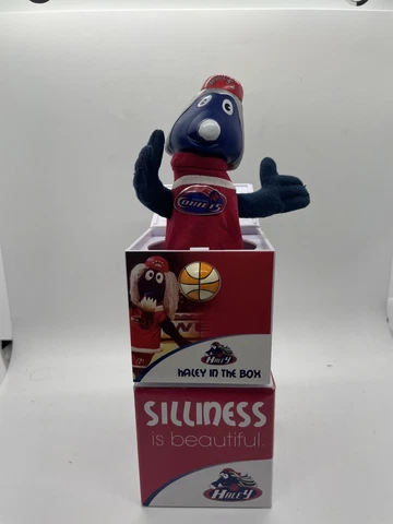 Houston Comets WNBA Haley in the Box Pop up  Box Rare B Cover
