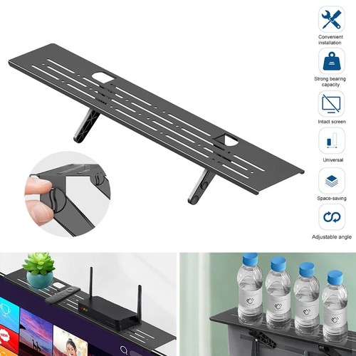 Rack mounted TV monitor manager screen top storage rack for home use eBay