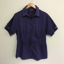 McCafe McDonald's Button Shirt Work Staff Womens Ladies Girls 14