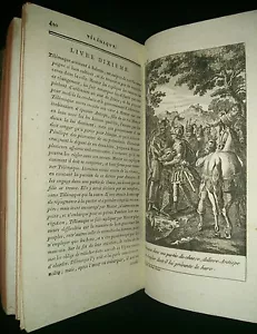 1799 Adventures of Telemachus MOTHE-FENELON Greek Myth Ulysses Engravings Paris - Picture 1 of 12