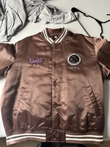 Kith x Marvel X-Men Gambit Satin Bomber Jacket Force PH Size XL - Picture 1 of 7