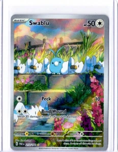 Swablu - 213/182 - Ilustración rara - Paradox Rift - Juego de cartas coleccionables Pokémon - Imagen 1 de 2