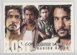2010 LOST: Seasons 1 thru 5 Promos Naveen Andrews Sayid Jarrah as #P7 b6s