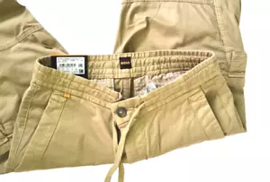 Pantalones cargo BOSS ORANGE Sisla holgados beige talla 46 - Imagen 1 de 3