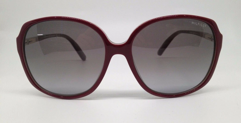 Tommy Hilfiger TH1011/N/S Red VDDYE Plastic Eyeglasses Frame 60-16-130 New  - Image 1 of 4