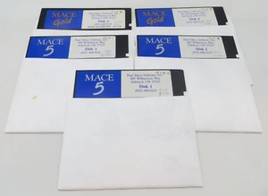 MACE 5 Vintage Apple Computer 5.25" Floppy Disks computer program - Afbeelding 1 van 7