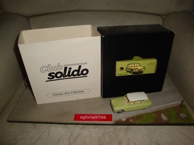 Club Solido 1/43 - Citroën Ami 6 Berline / Réédition - ER - Photo 1/4