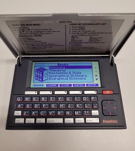 Franklin Merriam-Webster Electronic Dictionary& Thesaurus MWD-1500 - Works Great - Picture 1 of 10