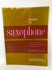 Starter für Saxophon 39 unbegleitete Arrangements Gordon Lewis - Bild 1 von 4