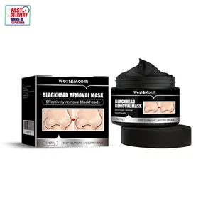 Charcoal Blackhead Remover Mask, Peel off Face Mask, Peel off Face Mask Pore Whi - Picture 1 of 12