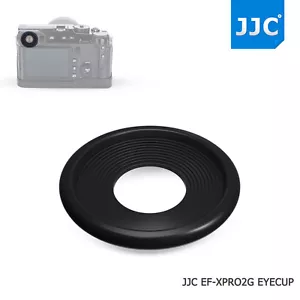 JJC 2 Silicone Eyecup Eyepiece Viewfinder for Fujifilm X-PRO2 Glass Wearing User - Picture 1 of 12