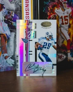 2005 Leaf Certified Materials Chris Brown #113 Mirror White Signatures /100 - Picture 1 of 2