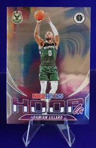 Damian Lillard 2023-24 Panini Hoops Premium Stock #2 Bucks Hoopla Premium - Picture 1 of 2