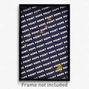 Point Hope Alaska Poster (AK City Souvenir 11x17 Town Print) - Picture 1 of 1
