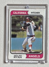 1974 Topps Nolan Ryan #20 California Angels Baseball Card Vintage MLB
