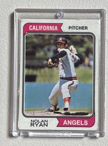 1974 Topps Nolan Ryan #20 California Angels Baseball Card Vintage MLB