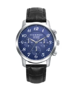 Reloj Viceroy Hombre Crono Grand Correa Azul 41147-35 - Imagen 1 de 5