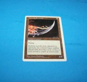 Magic The Gathering 1997 quinta edición artefacto criatura simitar danzante - Imagen 1 de 2