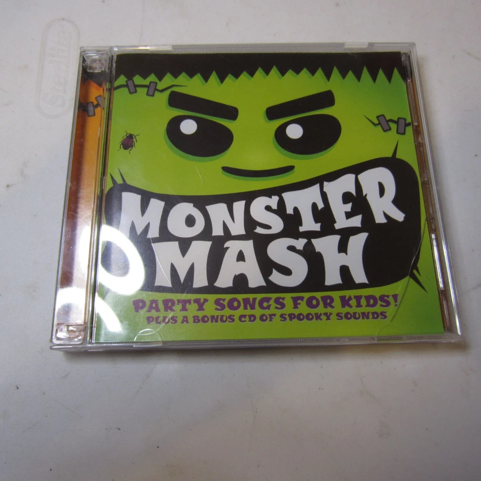 Monster Mash   Party Songs For Kids Plus Bonus Cd Of Spooky Sounds -Fast Ship Foto 1 de 2