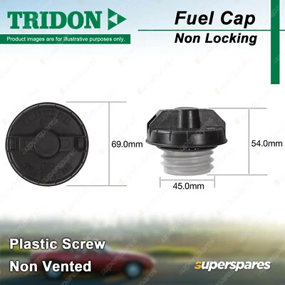 Tridon Non Locking Fuel Cap for Daihatsu Applause Charade Cuore Delta Feroza - image 1 of 4