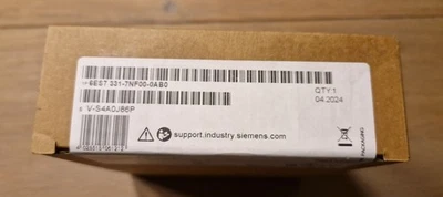 Siemens 6ES7331-7NF00-0AB0 / 6ES7 331-7NF00-0AB0 FS:19 versiegelt - Bild 1 von 2