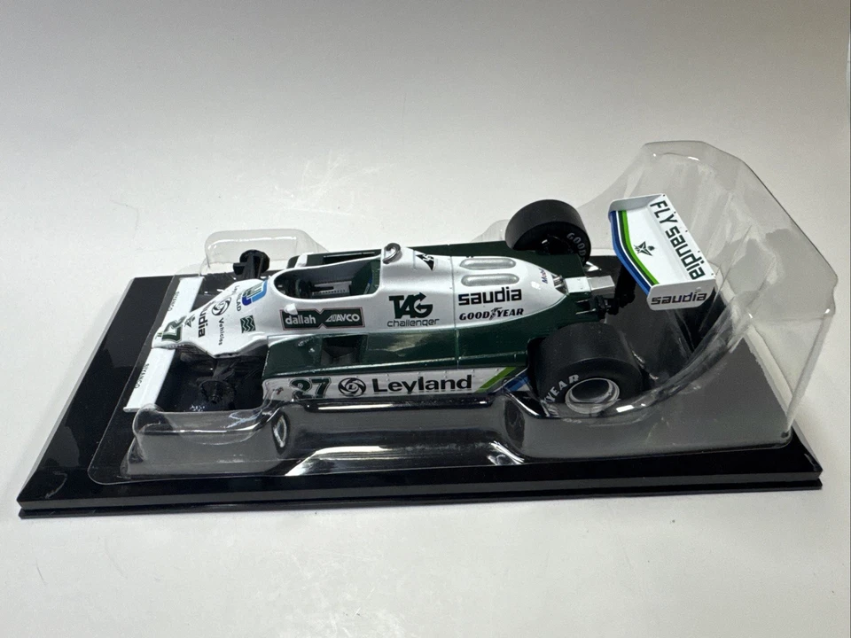WILLIAMS FW07B Jones World Champion 1980 para reparación o piezas 1:43 sin neumáticos delanteros Foto 1 de 4