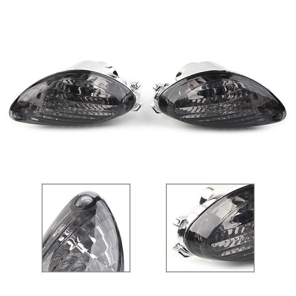Cubierta de lente de luces de giro traseras para Suzuki Hayabusa GSXR1300 2008-2010 Smoke Foto 1 de 4